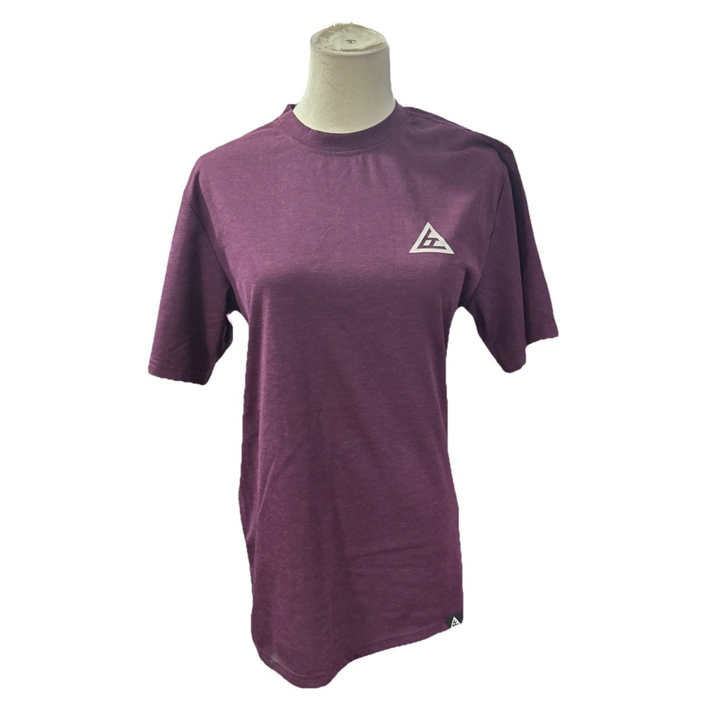 Ski-Doo Womens BC Story T-Shirt Purple Violet Short Sleeve Small S/P NEW